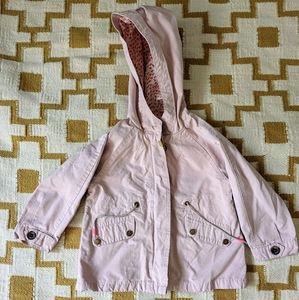 Zara Baby Pink Anorak Jacket